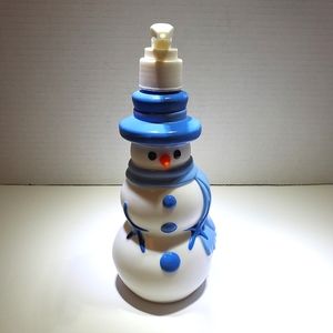 🎄Avon Jolly Snowman Soap Pump Decanter